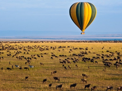 Ballooning Over the Maasai Mara